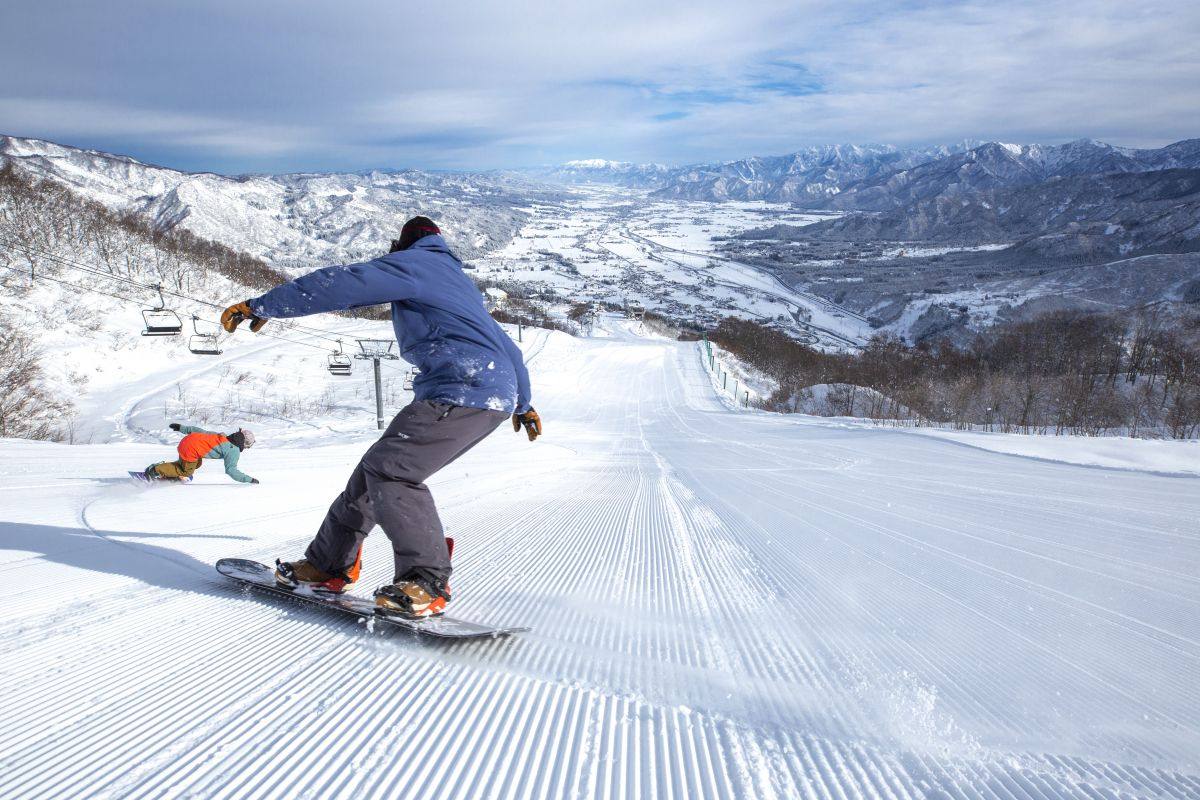 Niigata, a famous ski resort in Japan (Hokkaido region)